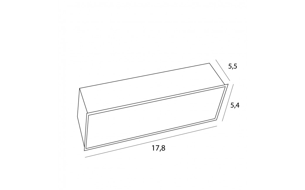 Maxlight Oprawa Wpustowa Modular, Do Skompletowania Z Modułem Hm180 I Trafo Ht180 H180.03