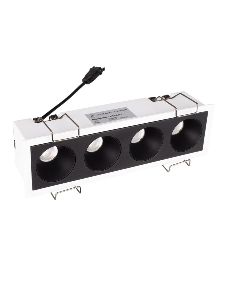 LED flush-mounted lamps - Maxlight Modular Recessed Fixture, To be Completed With Hm180 Module And Ht180 Trafo H180.03 Module. - product kolory-swiatla.pl 5