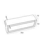 LED flush-mounted lamps - Maxlight Modular Recessed Fixture, To be Completed With Hm180 Module And Ht180 Trafo H180.04 - product 4