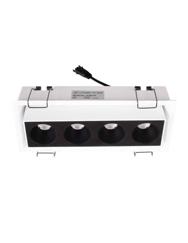 LED flush-mounted lamps - Maxlight Modular Recessed Fixture, To be Completed With Hm180 Module And Ht180 Trafo H180.04 - product kolory-swiatla.pl 5