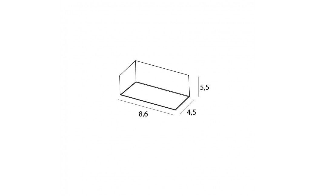 Maxlight Oprawa Wpustowa Modular, Do Skompletowania Z Modułem Hm180 I Trafo Ht180 H180.05