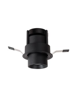 Maxlight Lampa Sufitowa Halo F Black Podtynkowa H0131 - produkt 2
