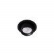 Maxlight Lampa Sufitowa Halo F Black Podtynkowa H0131