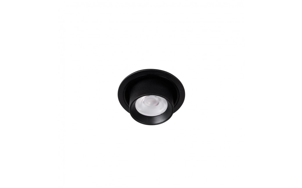 Maxlight Lampa Sufitowa Halo F Black Podtynkowa H0131