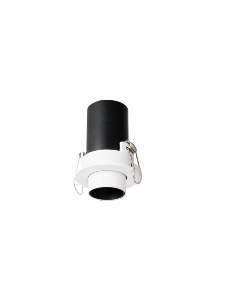 Recessed ceiling spotlights - Maxlight Halo E White Flush Mounted Ceiling Lamp H0128. - product kolory-swiatla.pl 2