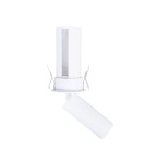 Recessed ceiling spotlights - Maxlight Halo E White Flush Mounted Ceiling Lamp H0128. - product 1