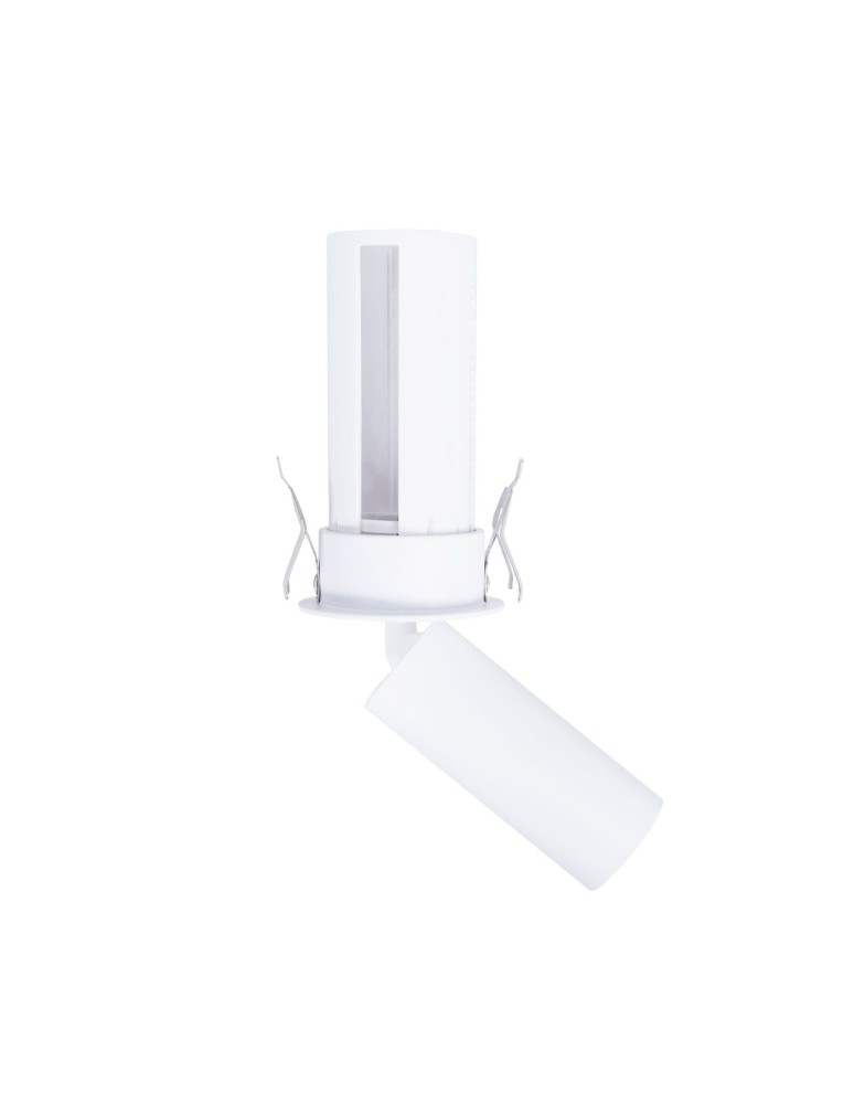 Recessed ceiling spotlights - Maxlight Halo E White Flush Mounted Ceiling Lamp H0128. - product kolory-swiatla.pl 1