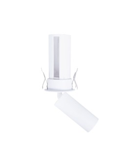 Maxlight Halo E White Flush Mounted Ceiling Lamp H0128.