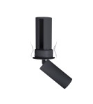 Recessed ceiling spotlights - Maxlight Halo E Black Flush Mounted Ceiling Lamp H0129. - product 1