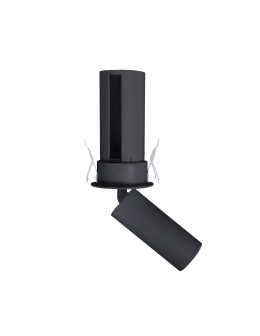 Maxlight Lampa Sufitowa Halo E Black Podtynkowa H0129