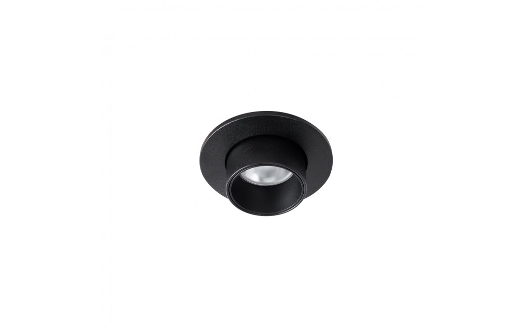 Maxlight Lampa Sufitowa Halo E Black Podtynkowa H0129