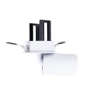 Recessed ceiling spotlights - Maxlight Halo F White Flush Mounted Ceiling Lamp H0130. - product 1