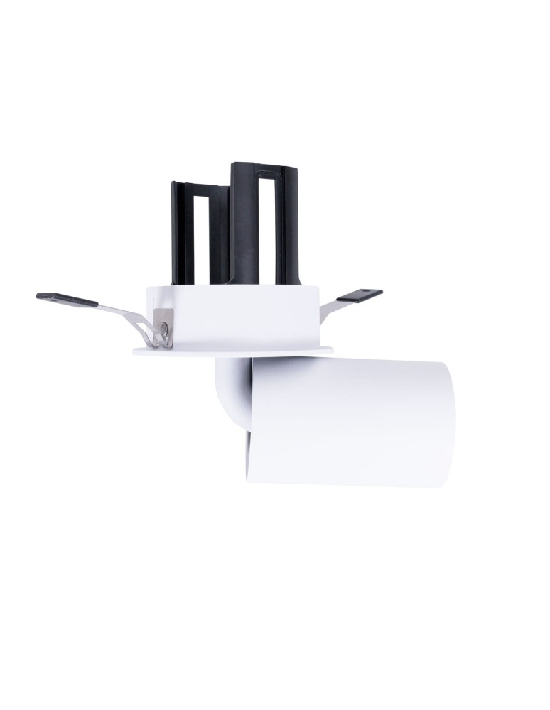 Recessed ceiling spotlights - Maxlight Halo F White Flush Mounted Ceiling Lamp H0130. - product kolory-swiatla.pl 1