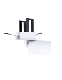 Maxlight Halo F White Flush Mounted Ceiling Lamp H0130.