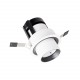 Maxlight Lampa Sufitowa Halo F White Podtynkowa H0130