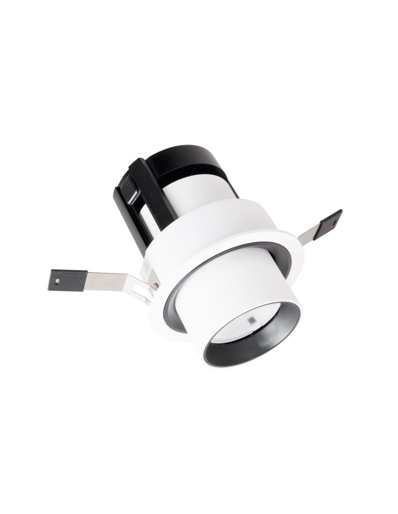 Recessed ceiling spotlights - Maxlight Halo F White Flush Mounted Ceiling Lamp H0130. - product kolory-swiatla.pl 2