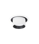 Recessed ceiling spotlights - Maxlight Halo F White Flush Mounted Ceiling Lamp H0130. - product 3