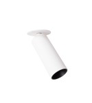 Recessed ceiling spotlights - Maxlight Halo C White Flush Mounted Ceiling Lamp H0124. - product 1