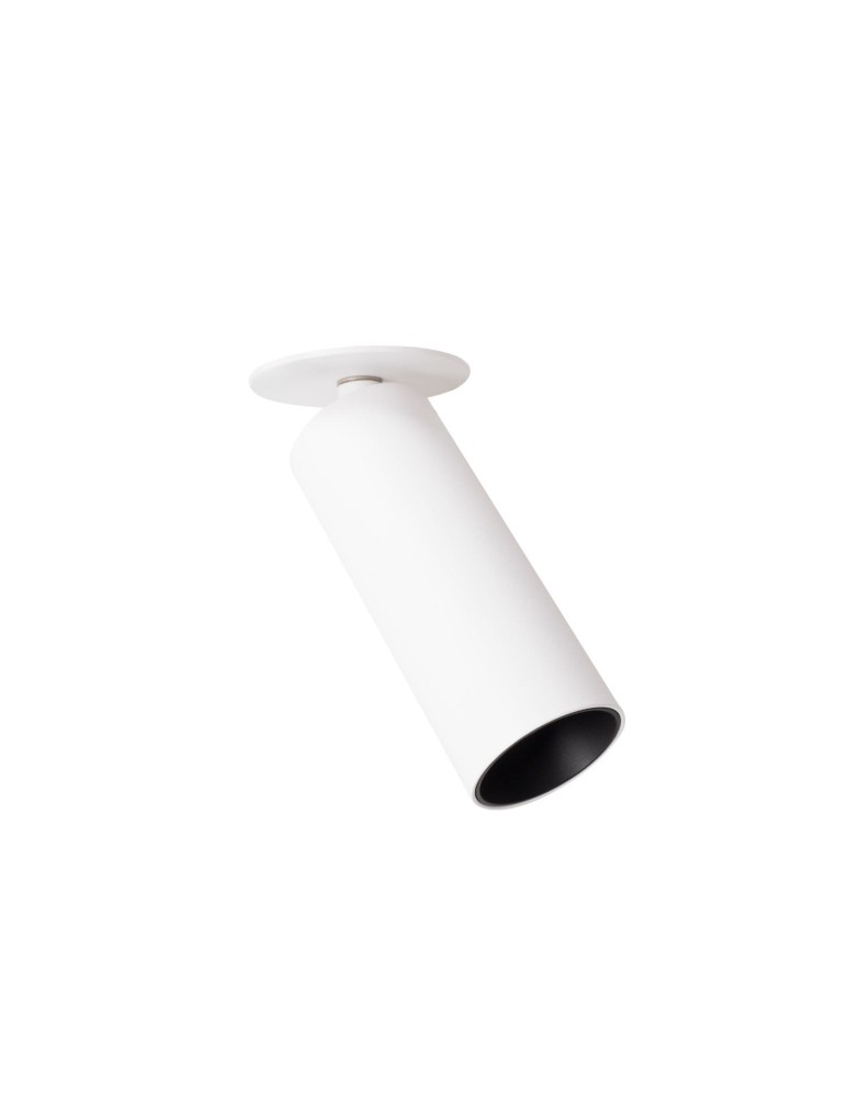 Recessed ceiling spotlights - Maxlight Halo C White Flush Mounted Ceiling Lamp H0124. - product kolory-swiatla.pl 1