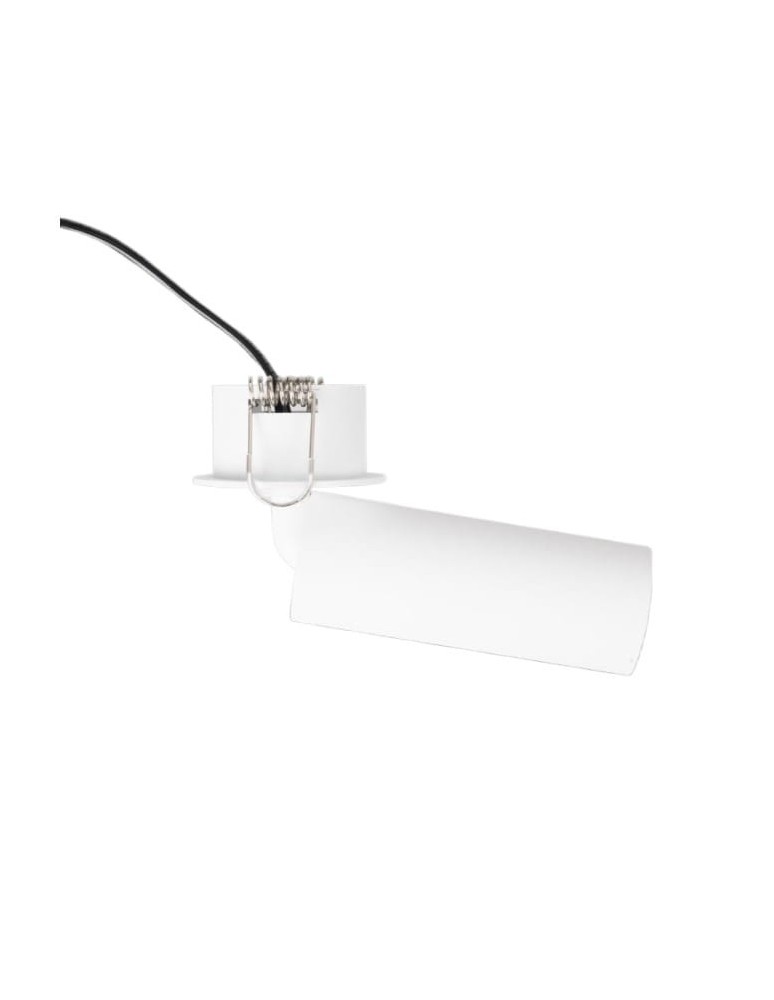 Recessed ceiling spotlights - Maxlight Halo C White Flush Mounted Ceiling Lamp H0124. - product kolory-swiatla.pl 4