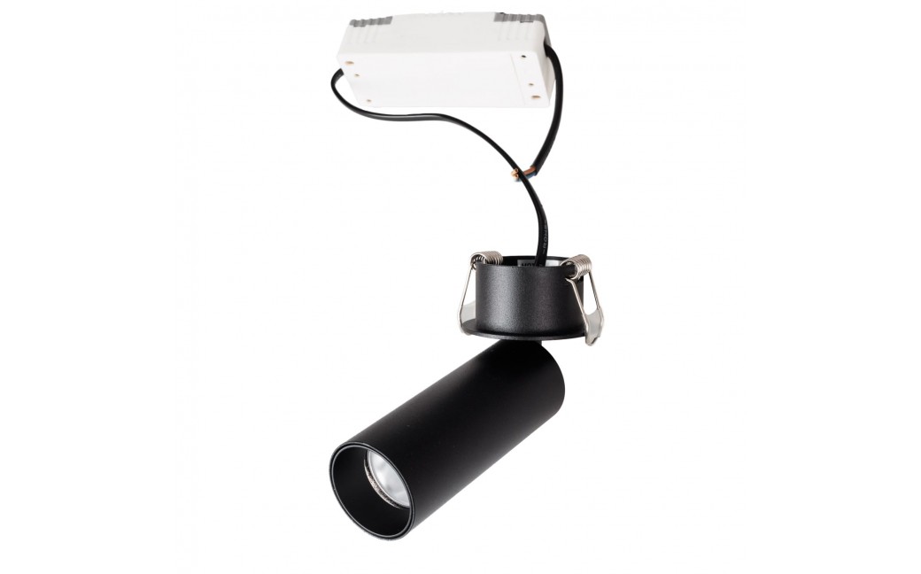 Maxlight Lampa Sufitowa Halo C Black Podtynkowa H0125