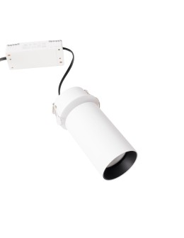 Maxlight Halo D White Flush Mounted Ceiling Lamp H0126.