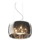 Glamour pendant lamps - Zuma Line Crystal 40cm P0076-05L-F4FZ Pendant. - product 1