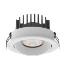 Flush-mounted hermetic lamps - Maxlight Cyclop White 4000K IP65 H0094 4000K recessed luminaire. - product 1