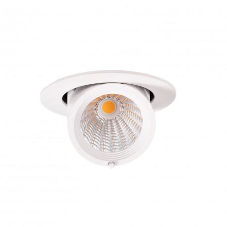 Maxlight Oprawa Wpustowa Rubio 10W Biała H0132