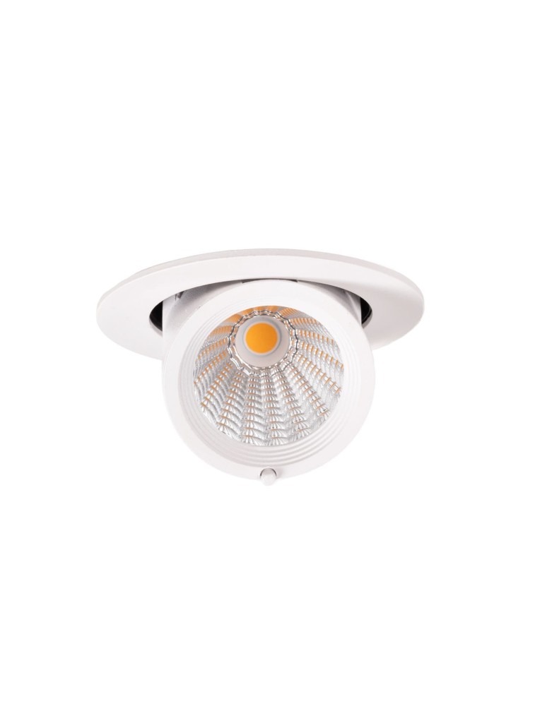 LED flush-mounted lamps - Maxlight Rubio 10W White H0132 recessed luminaire. - product kolory-swiatla.pl 1