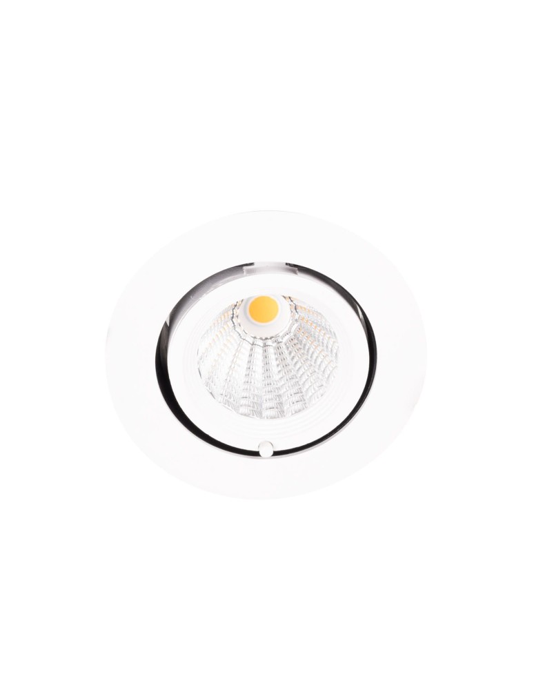 LED flush-mounted lamps - Maxlight Rubio 10W White H0132 recessed luminaire. - product kolory-swiatla.pl 2
