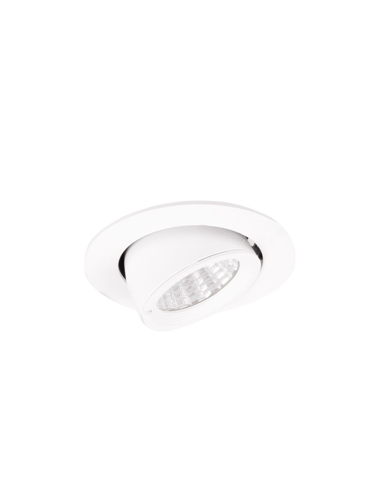 LED flush-mounted lamps - Maxlight Rubio 10W White H0132 recessed luminaire. - product kolory-swiatla.pl 3