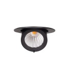 LED flush-mounted lamps - Maxlight Rubio 10W Black H0133 recessed luminaire. - product 1