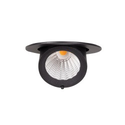 Maxlight Oprawa Wpustowa Rubio 10W Czarna H0133