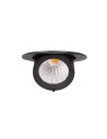 Maxlight Oprawa Wpustowa Rubio 10W Czarna H0133
