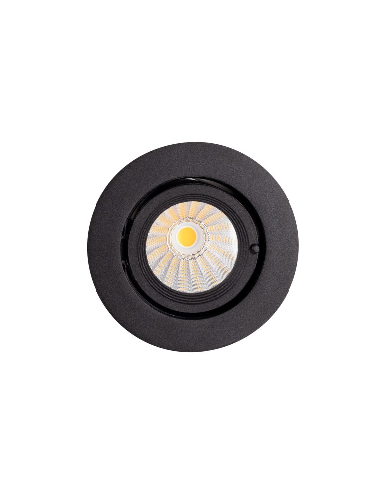 LED flush-mounted lamps - Maxlight Rubio 10W Black H0133 recessed luminaire. - product kolory-swiatla.pl 2