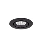 LED flush-mounted lamps - Maxlight Rubio 10W Black H0133 recessed luminaire. - product 3