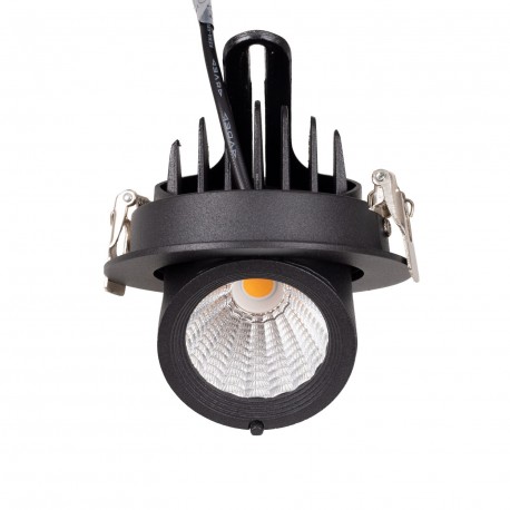 Maxlight Oprawa Wpustowa Rubio 10W Czarna H0133