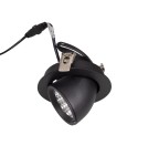 LED flush-mounted lamps - Maxlight Rubio 10W Black H0133 recessed luminaire. - product 6