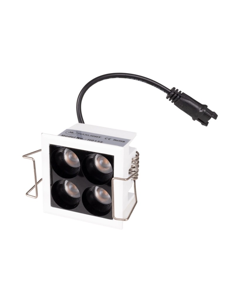 LED flush-mounted lamps - Maxlight X-Line Recessed Luminaire, To be Completed with Trafo Ht0135 H0135. - product kolory-swiatla.pl 3