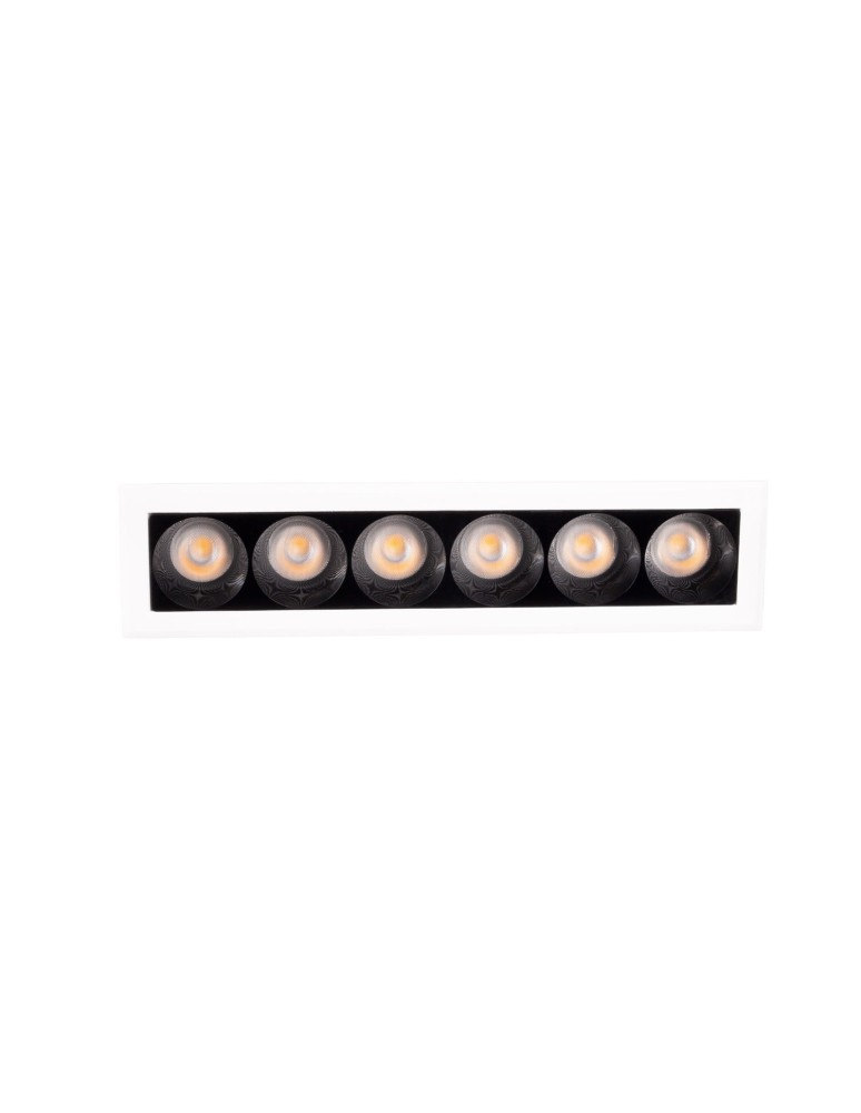 LED flush-mounted lamps - Maxlight X-Line Recessed Light Fixture, To be Completed with Trafo Ht0136 H0136. - product kolory-swiatla.pl 1