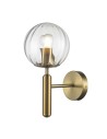 Step into Design Lampa ścienna PALLA złota 15cm F070 transparent