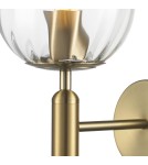 Modern Classic style wall lamps - Step into Design PALLA gold 15cm wall lamp F070 transparent - product 3
