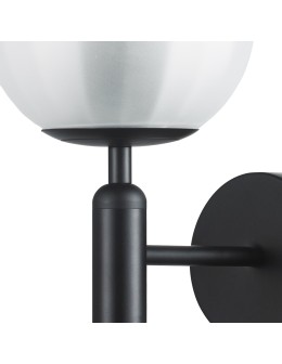 Step into Design Lampa ścienna PALLA czarna 15cm F070 black - produkt 2