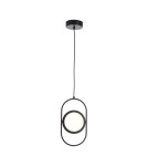 LED pendant lamps - Step into Design ELIPSE MINI LED pendant lamp black 32cm 60217A-S - product 3