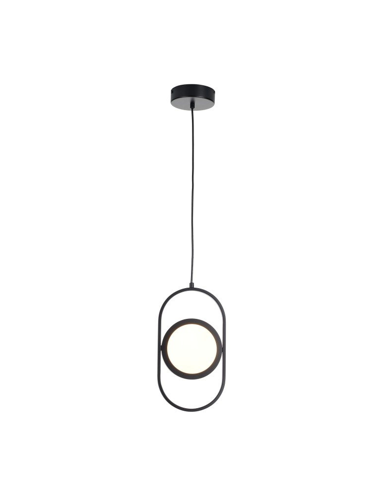 LED pendant lamps - Step into Design ELIPSE MINI LED pendant lamp black 32cm 60217A-S - product kolory-swiatla.pl 3