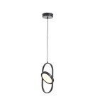 LED pendant lamps - Step into Design ELIPSE MINI LED pendant lamp black 32cm 60217A-S - product 1