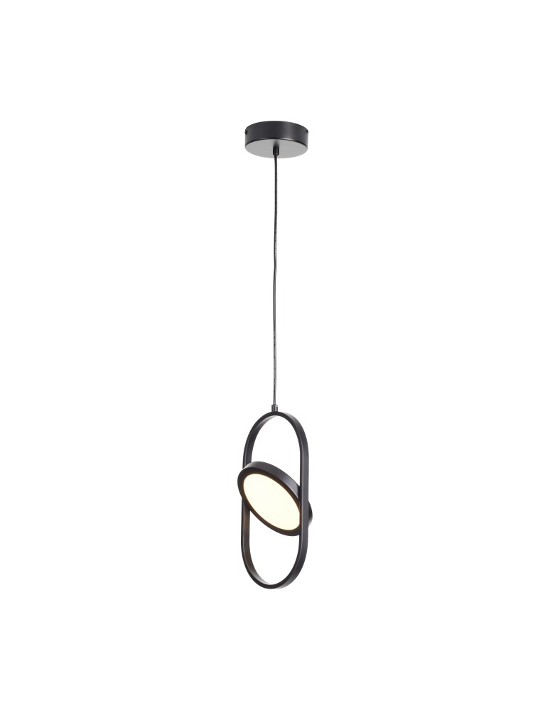 LED pendant lamps - Step into Design ELIPSE MINI LED pendant lamp black 32cm 60217A-S - product kolory-swiatla.pl 1