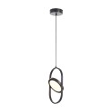 Step into Design Lampa wisząca ELIPSE MINI LED czarna 32cm 60217A-S