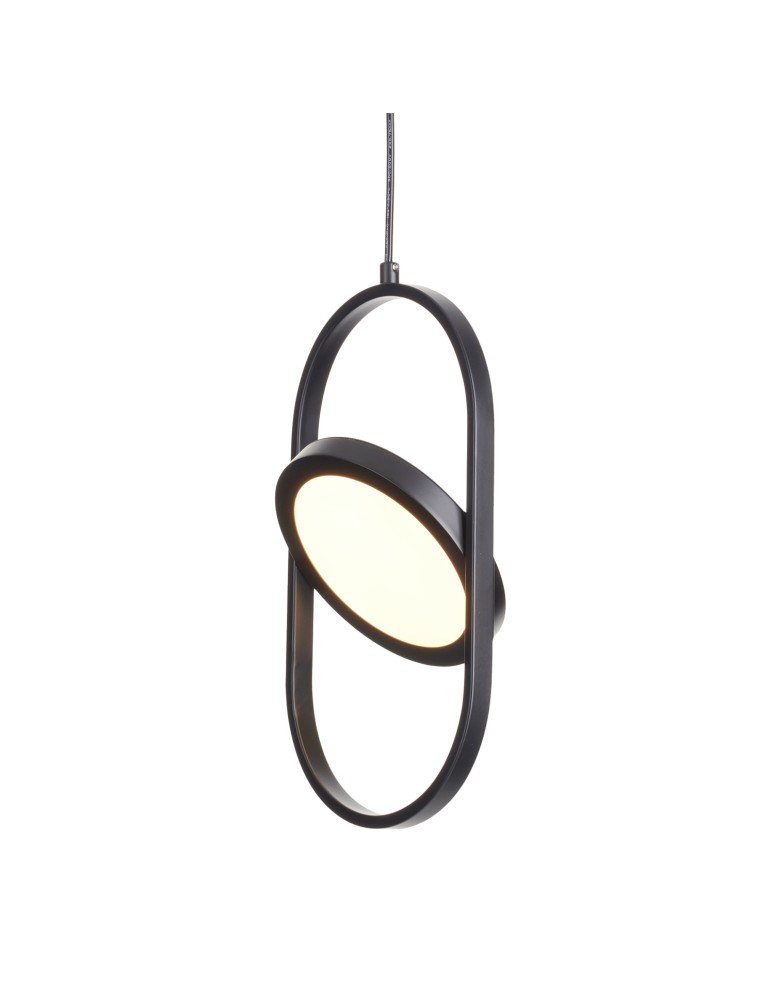 LED pendant lamps - Step into Design ELIPSE MINI LED pendant lamp black 32cm 60217A-S - product kolory-swiatla.pl 6